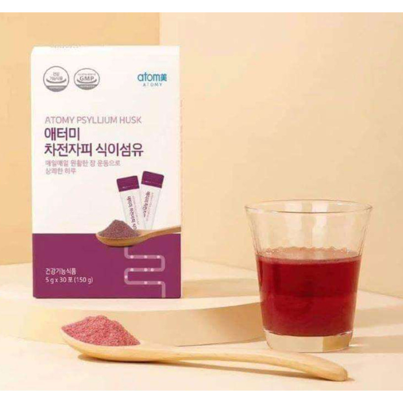 DIJAMIN ASLI ATOMY PSYLLIUM HUSK | Minuman Serat Tinggi Usus Sehat