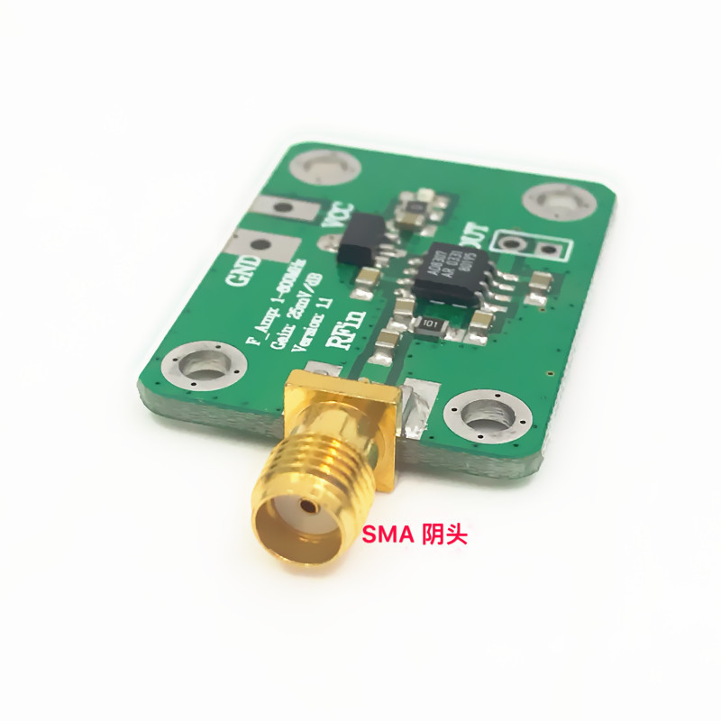 Best New AD8307 RF Power Meter Logarithmic Detector Power Detection (1-600MHz)