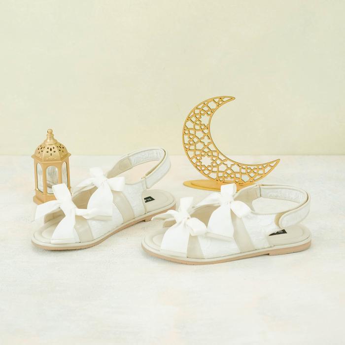 Murah Dianable - Hanna Flat Sandal Wanita (Black - Brown - Ivory - Soft Blue) Shoes Wanita Sandal