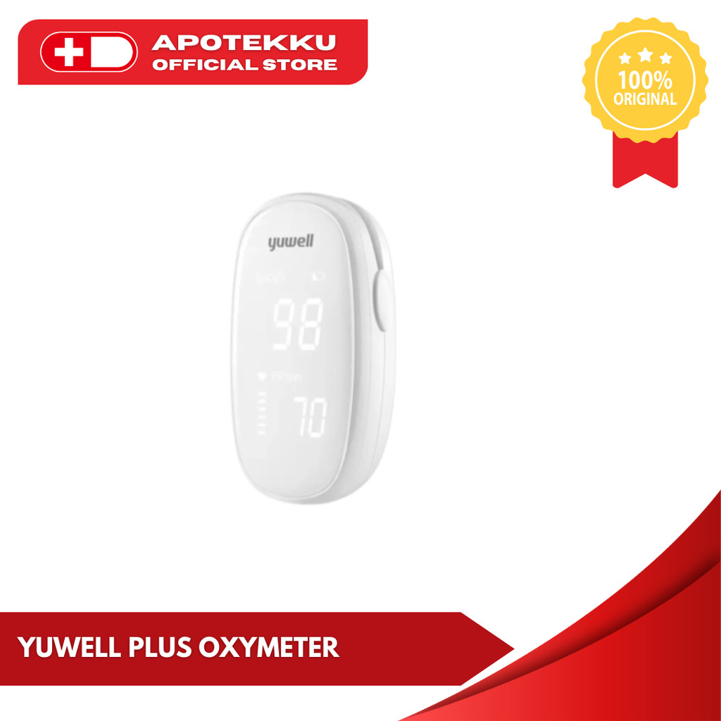 Yuwell Pulse Oximeter YX102 - Alat Ukur Oksigen Jari