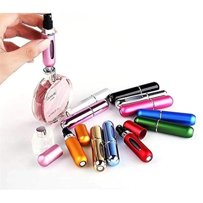 "New" Botol Parfum Refill 5ml Botol Parfum Isi Ulang Botol Parfum Travel 5ml Plastic Glass Aluminium