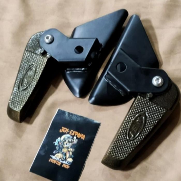 FOOTSTEP ORI JEN VESPA NEW SPRINT PRIMAVERA LX DAN S AKSESORIS VESPA