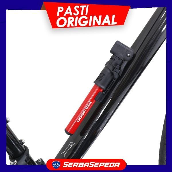 Stok Baru Polygon Pompa Mini Sepeda Portable 100PSI AV/FV