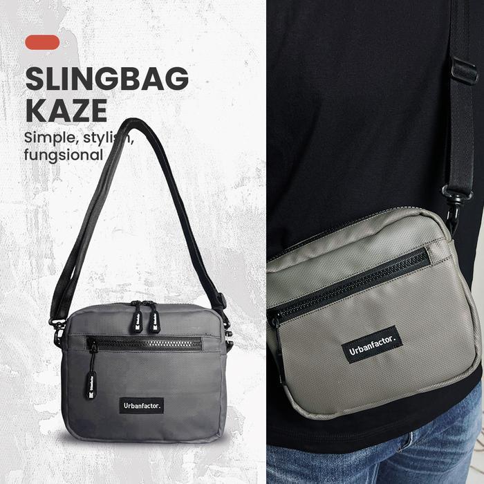 Aerostreet - Tas Selempang Urban Factor - Kaze Series Slingbag Pria