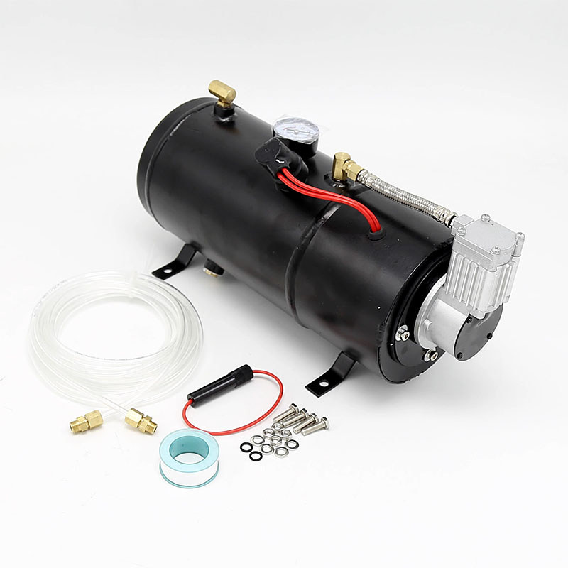 120 PSI 12V Onboard Air Horn Compressor System Kit Suitable For Truck Cars SUV Boat Tractor RV Off-R