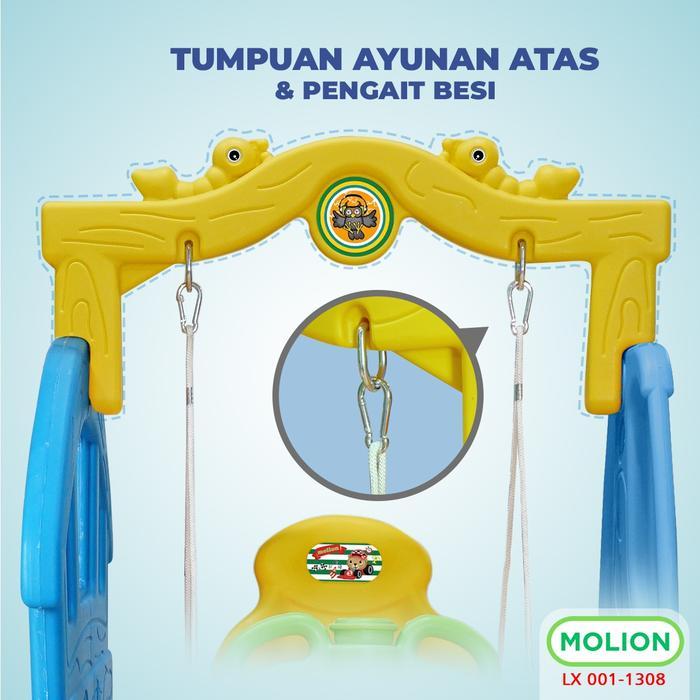 Mainan Anak Ayunan SNI Ayunan Anak Ayonan Mainan Ayun Swing Playround Anak Bayi Balita HDPE