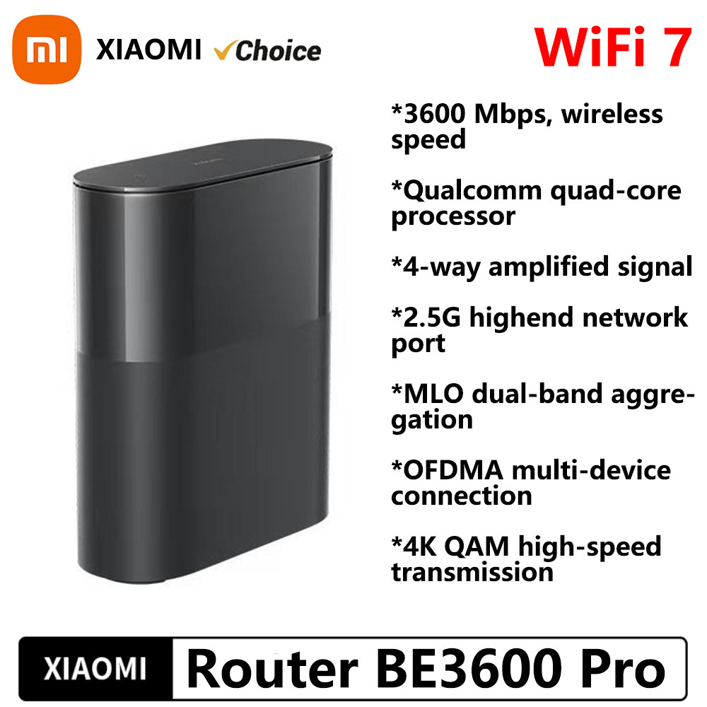 New Xiaomi Router BE3600 Pro WiFi 7 Xiaomi Mesh System BE3600 Pro Chinese Version