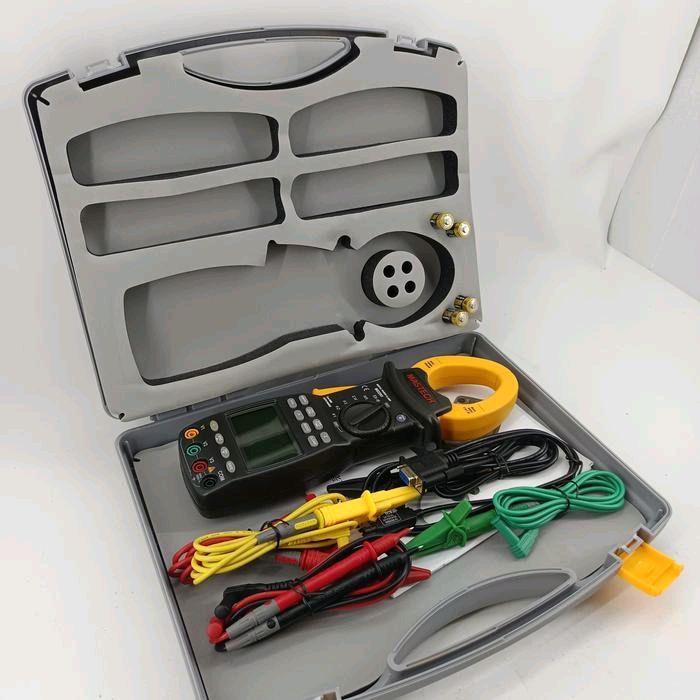 Mastech Ms2203 Three Phase Digital Power Clamp Meter Mastech Ms2203 Ampere Tang 3 Fas Fase Pc
