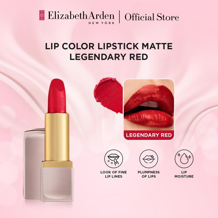 Elizabeth Arden Lip Color Lipstick Matte - Legendary Red