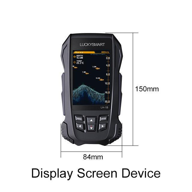 Round Head Wireless Sonar Fish Finder Fishing Gear Sonar Fish Finder Depth Finder Fish Detector