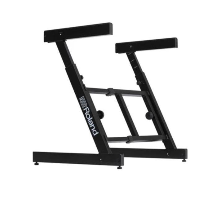 Stand keyboard / piano bentuk z. style z keyboard stand besi tebal roland ks11z ks-11 z ks-11z