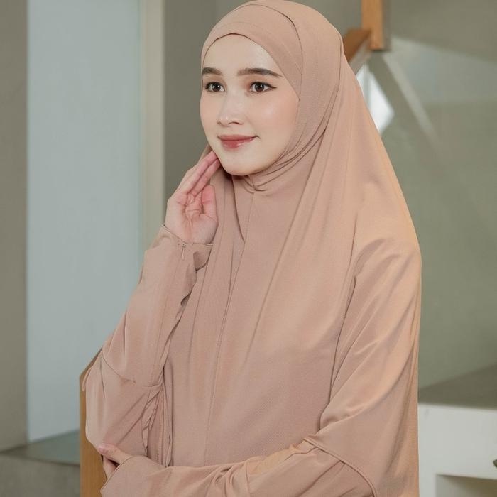 Shakirasyari - Mina Set Abaya Umroh Jersey Premium