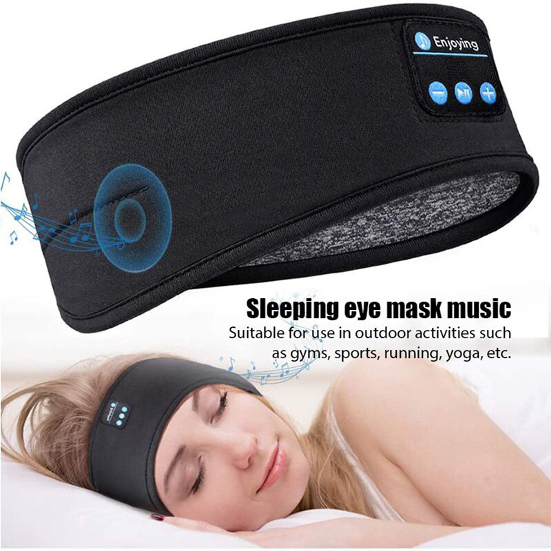 Wireless Bluetooth Speaker Headscarf Wireless Music Sleep Headset Sports Headband Built-In Sleep