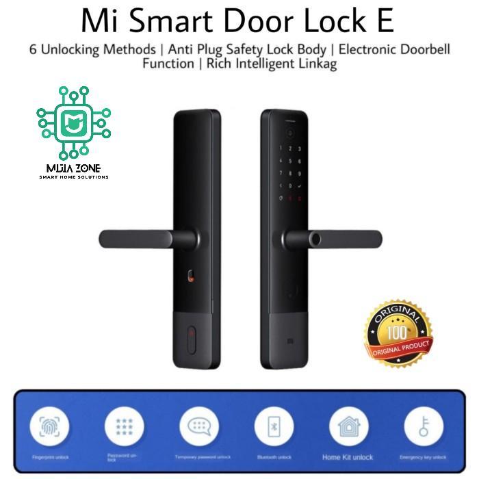 Xiaomi Smart Door Lock E Fingerprint Bluetooth Password Unlock Mijia