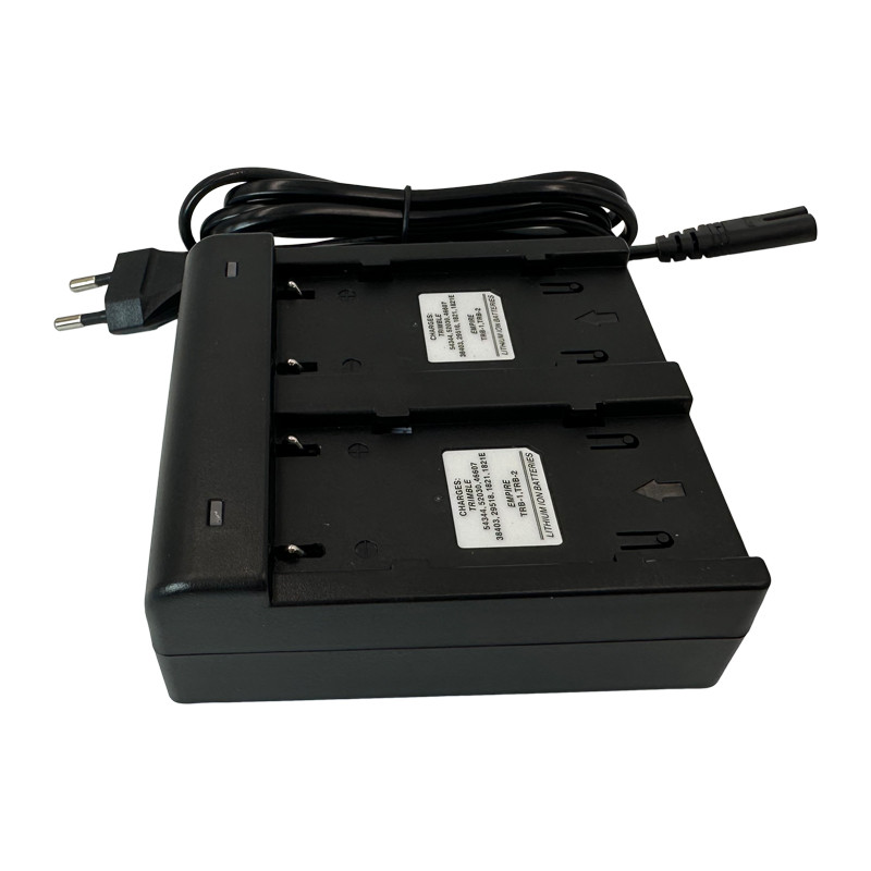 BC-30D Dual Charger for TOP BT-62Q, BT-65Q, BT-66Q Batteries For Trimble