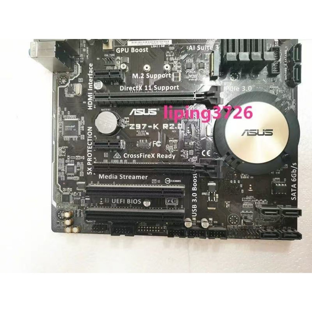 Asus Z97-K Z97-A 2015 1150 pin support 1230 V 3 with M.2 motherboard