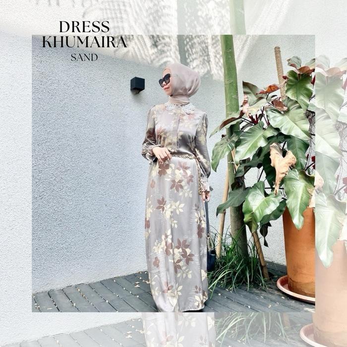 zeni NAJM boutique - Dress Khumaira Premium - Gamis - Wanita - Muslimah - Outfit Premium Pesta