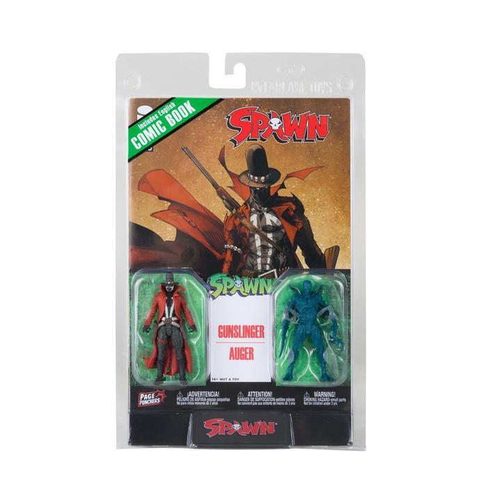 Mcfarlane "3 Spawn Page Punchers Gunslinger and Auger