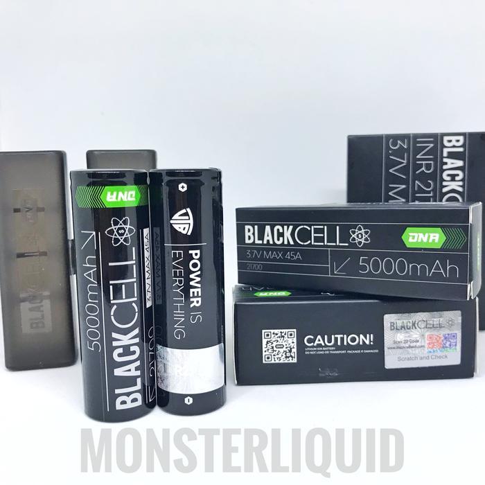 BATTERY BLACKCELL DNA GREEN 21700 5000MAH 45A BATERAI AUTHENTIC