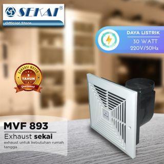 Sekai Mvf 893 Exhaust Fan 8" Kipas Plafon Ventilasi Mvf 893
