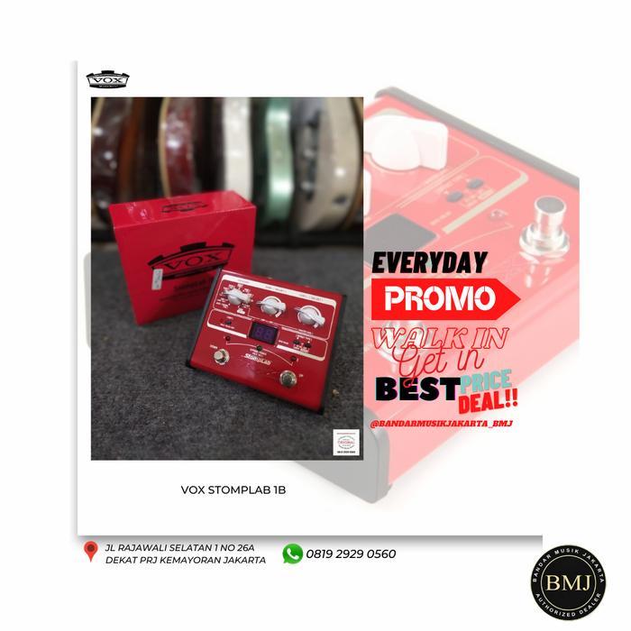 VOX STOMPLAB 1B SL1B Digital Efek Bass EI ,BMJ