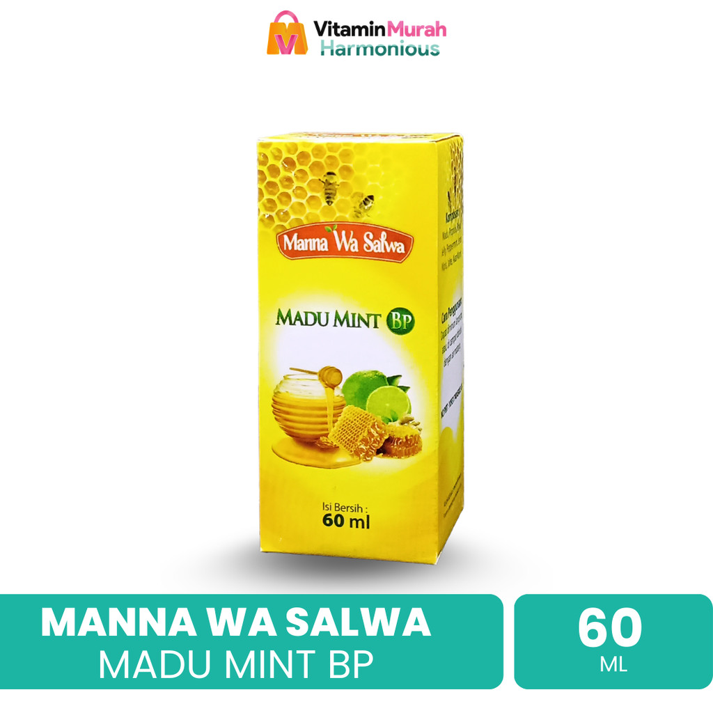 MANNA WA SALWA MADU MINT BP ISI 60 ML