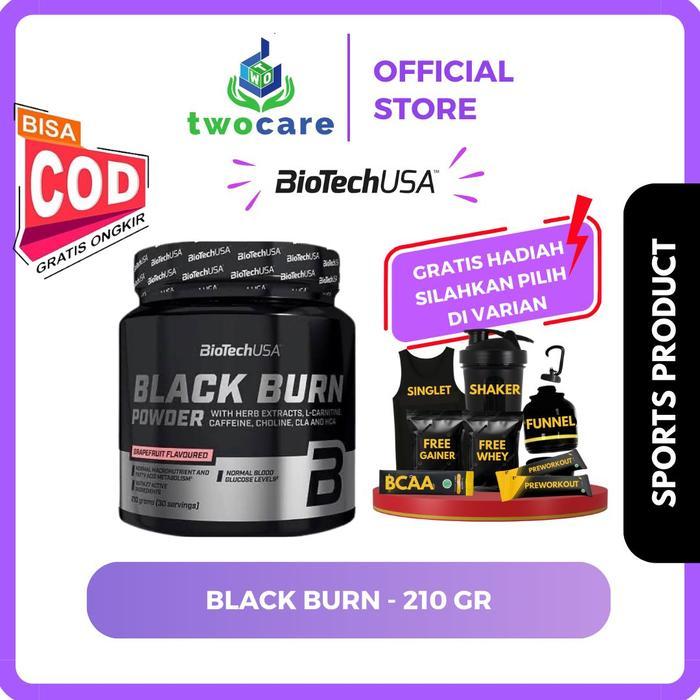 ASLI Biotech USA Black Brn Powder 210gr 30 Servings Ft Brnr READY STOCK
