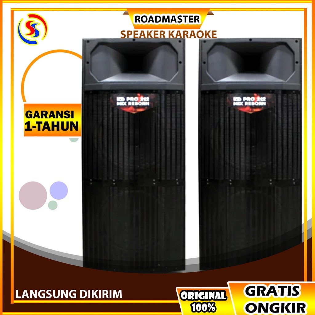 SPEAKER BLUETOOTH ROADMASTER KD PRO 212 DAN 215 REBORN GEN2 GARANSI RESMI