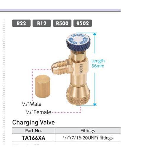 TERMURAH TASCO Charging Valve TA166XA