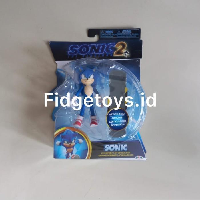 Ready Sonic the Hedgehog 2 The Movie 4" Articulated Action Figure