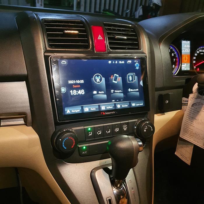 Ready Head Unit Android Nakamichi 9 inch OEM Honda CRV 2007-2011 Soket PNP