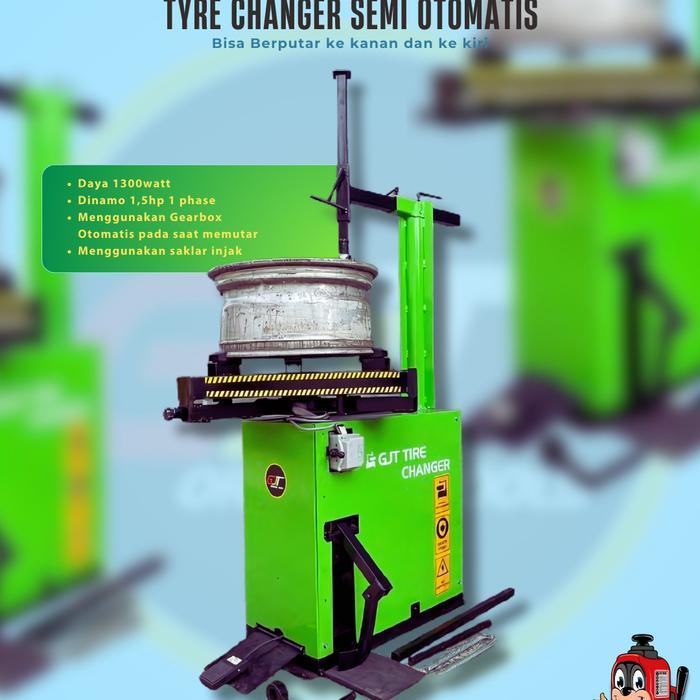 PROMO BIG SALE Alat Buka Pasang Ban motor mobil Semi Otomatis TyreChanger Semi otomatis