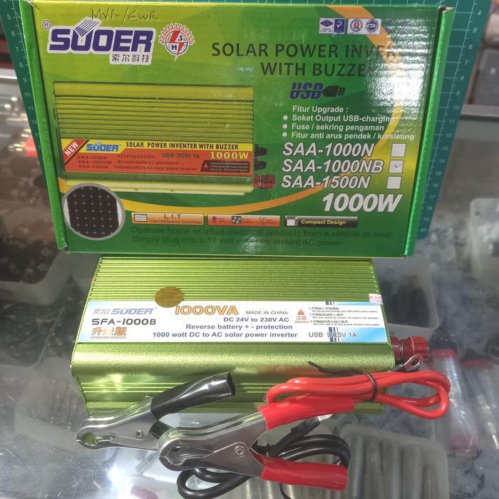 Power Inverter Khusus 24V 1000 Watt Pure Sine Wave