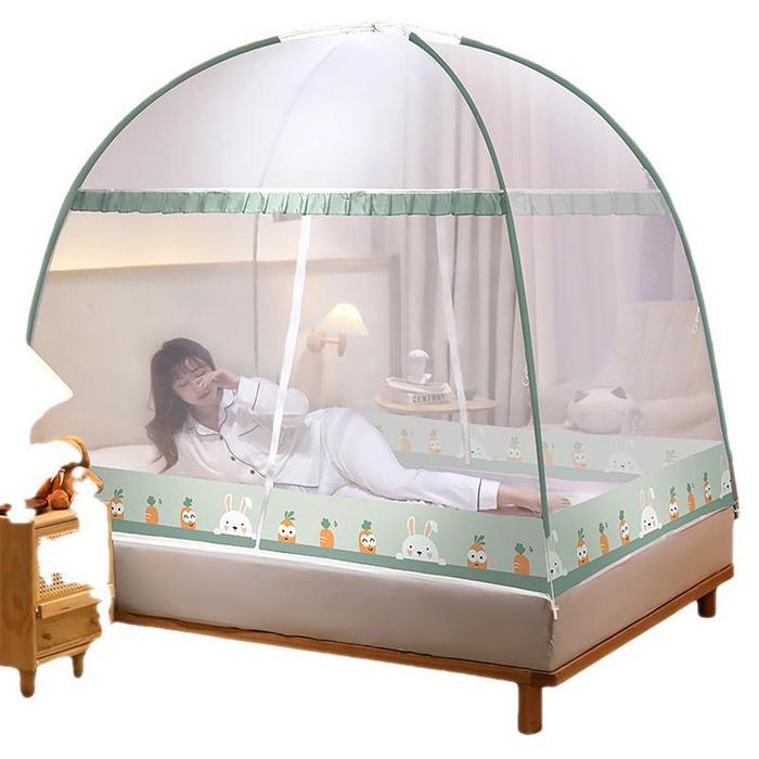 Kelambu Jumbo Kelambu Lipat Cantik Kelambu Gantung Super Jumbo Tempat Tidur Dewasa King Kelambu