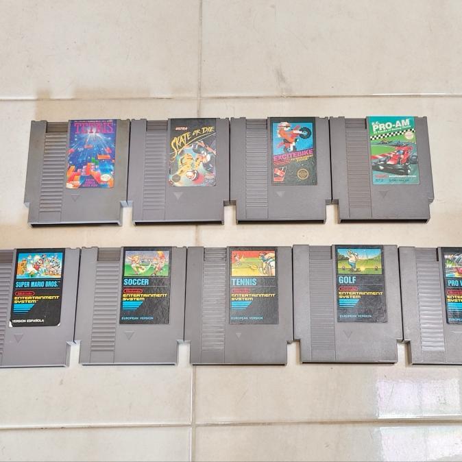 kaset Nintendo Nes Usa