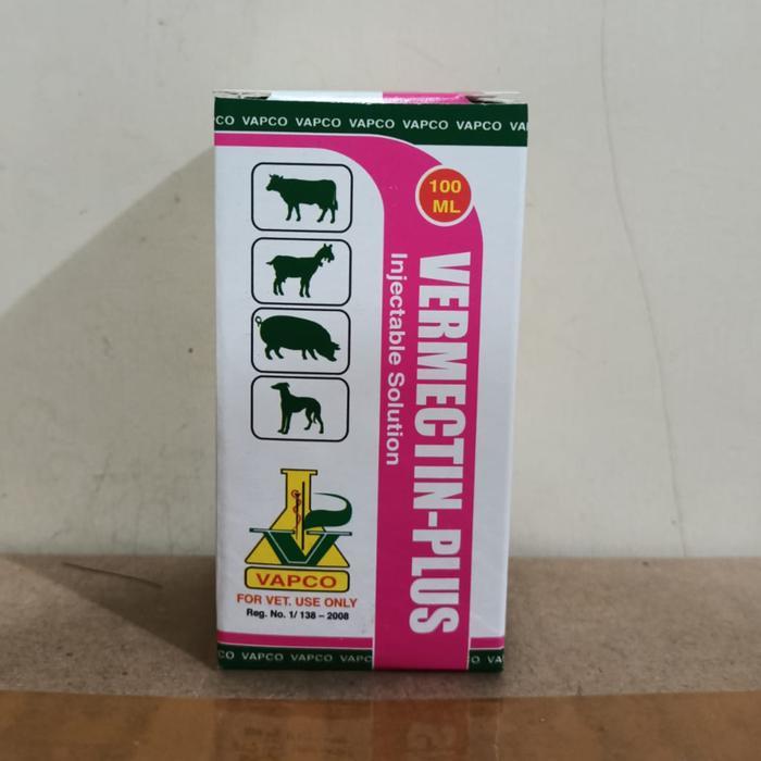 Diskon Vermectin Plus 100 Ml Vapco (Ivermectin Clorsulon)