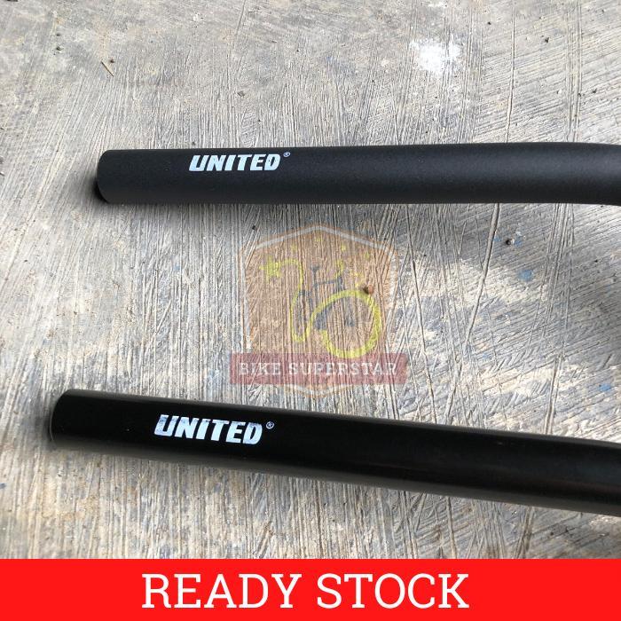 Stang Handlebar Sepeda Bmx United 206 Hitam 25.4 Mm Jumbo