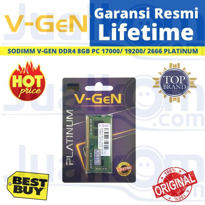 RAM LAPTOP DDR4 RAM 8GB DDR4 2133 2400 2666 V-GEN VGEN SODIMM DDR4 SODIMM