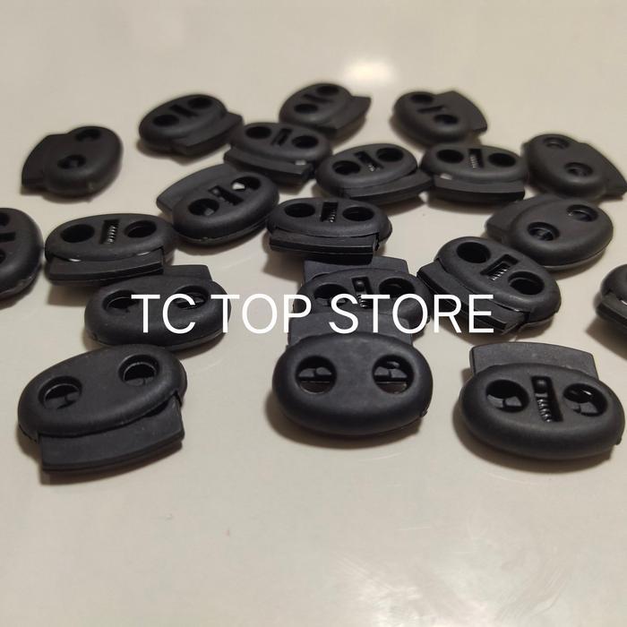 Stoper compo plastik (20 pcs) / stopper Tali 2 lubang