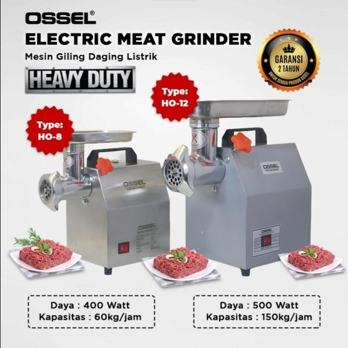 OSSEL GILING DAGING LISTRIK HO8 Ossel Gilingan Daging Listrik