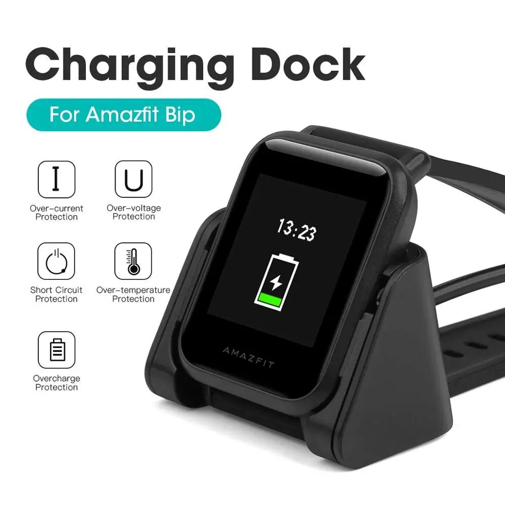 USB Magnetic Charger for Xiaomi Huami Amazfit Bip Youth A1608 Model Smartwatch Replacement Chargers
