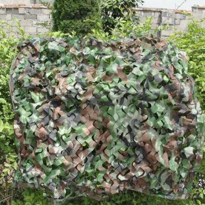 Jaring Kamuflase Militer Camouflage Net Survival Kain Penyamaran