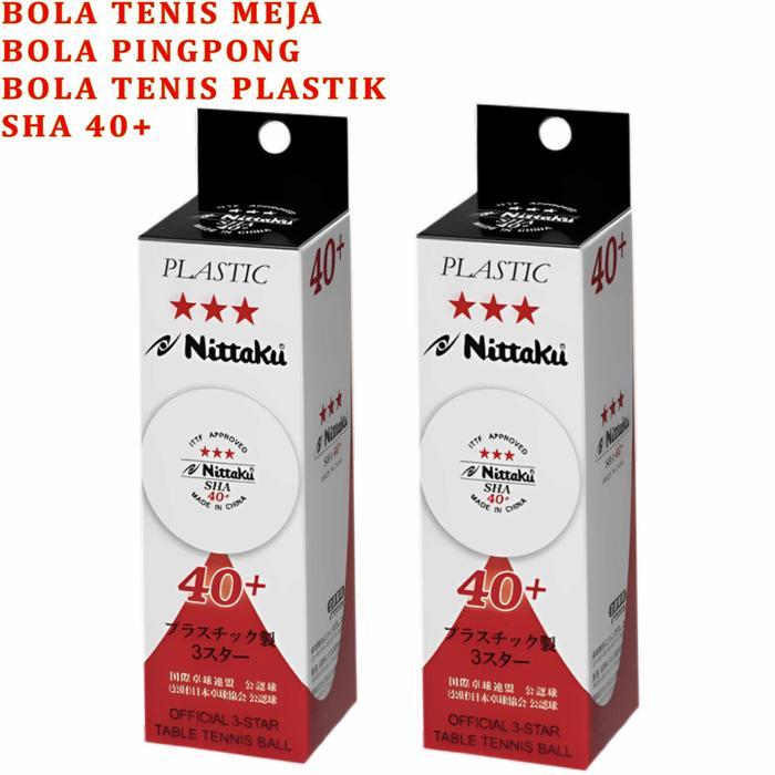 BOLA PINGPONG * BOLA TENIS MEJA * BOLA TENIS PLASTIK * BOLA 3PCS