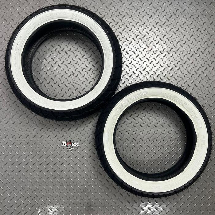 Ban Shinko White Wall 120/70-12 & 130/70-12 Vespa Sprint Primavera Gts