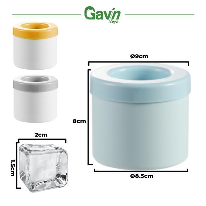 Oxihom - Cetakan Es Batu Ice Mold Silicone Cetakan Es Batu Kotak Kecil Reusable