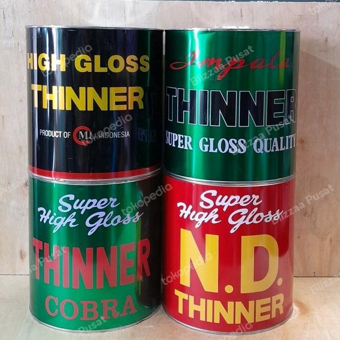 kbr Thinner Impala Galon 5L Thiner Cobra Merah Tiner Cobra Hijau Thiner Cobra Hitam SKK Thinner ND