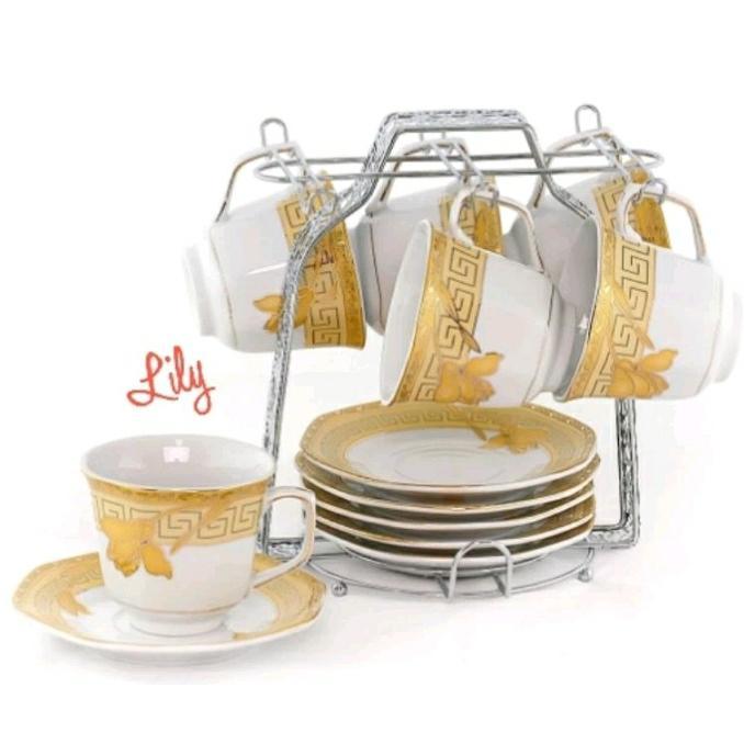 TEA SET VISENZA/CANGKIR SET 13 PIECES