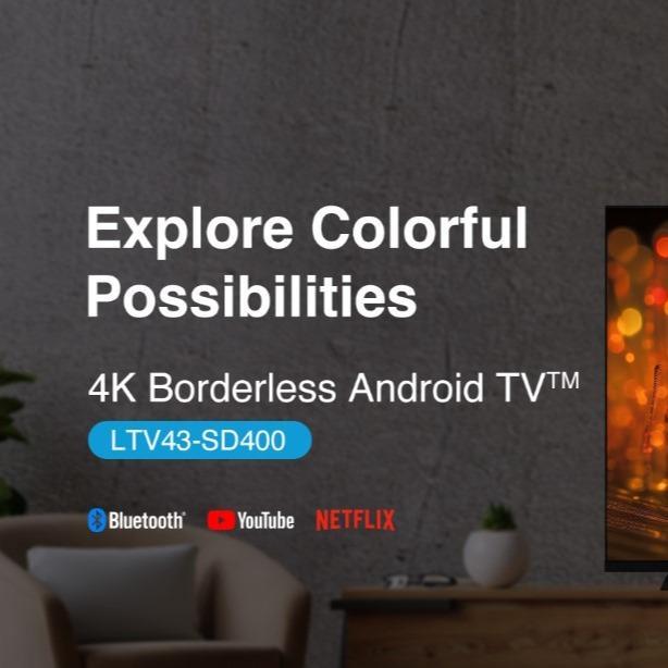 Dahua SD400 Android Smart TV Digital 43 inch Ultra HD 4K UHD Monitor