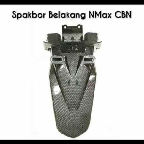 Spakbor Belakang Yamaha Nmax Old Carbon Model Standar Merek Nemo