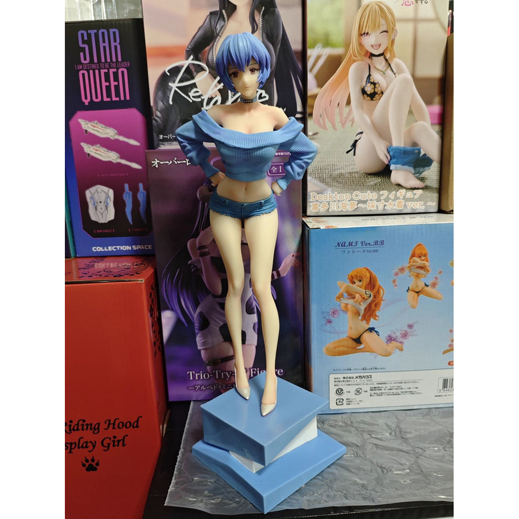 Ayanami Rei Figure Girls Figure Figurine Anime Periphery Model Statue Doll Collection Desk